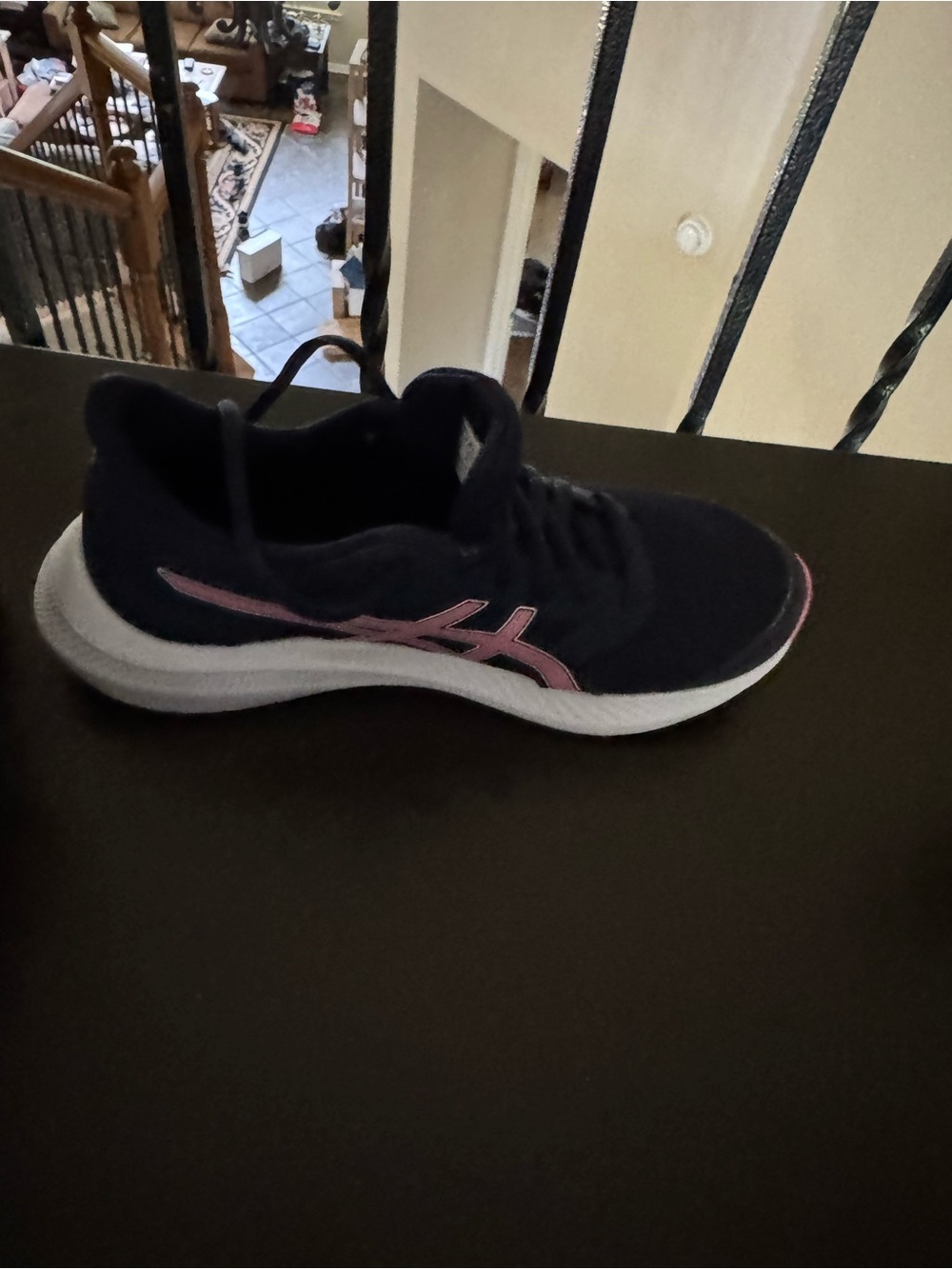 ASICS Jolt Women's Lightweight Running Shoe - Blue with Pink Accent